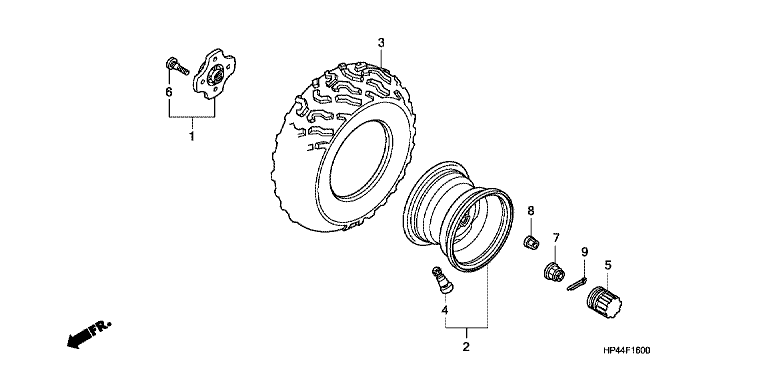 REAR WHEEL