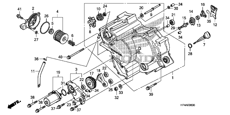 FRONT CRANKCASE COVER