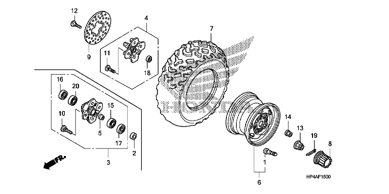 FRONT WHEEL