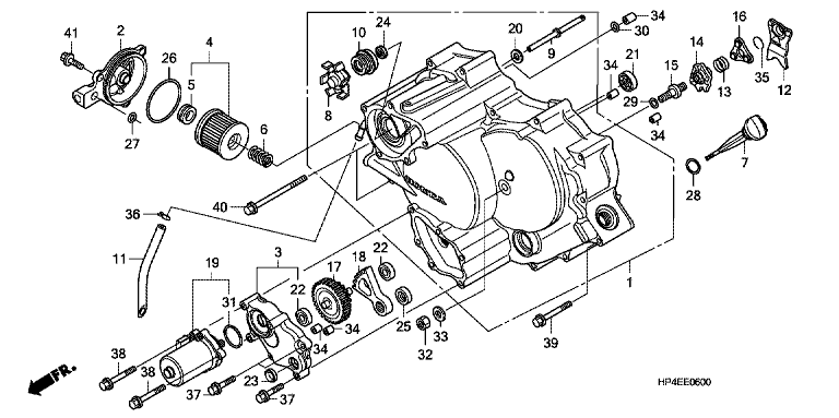 FRONT CRANKCASE COVER