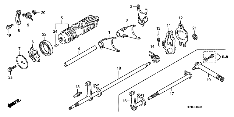 GEARSHIFT FORK