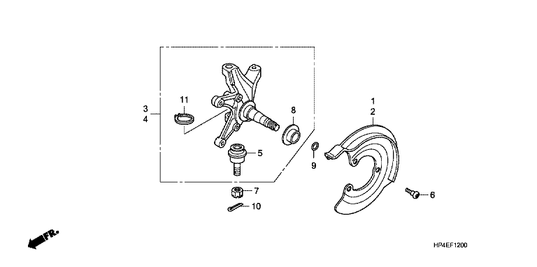 FRONT KNUCKLE (2WD)