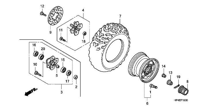 FRONT WHEEL