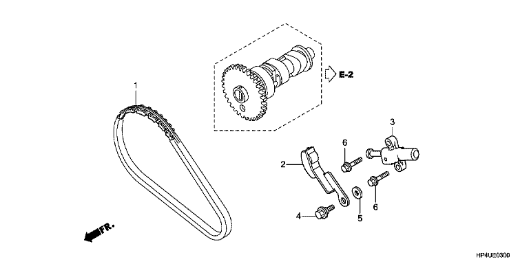 CAM CHAIN/TENSIONER