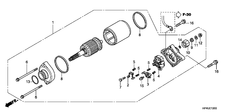 STARTING MOTOR