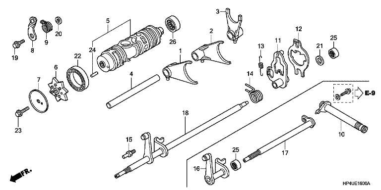GEARSHIFT FORK