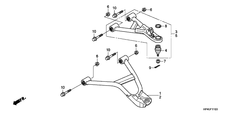 FRONT ARM (2WD)
