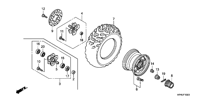 FRONT WHEEL