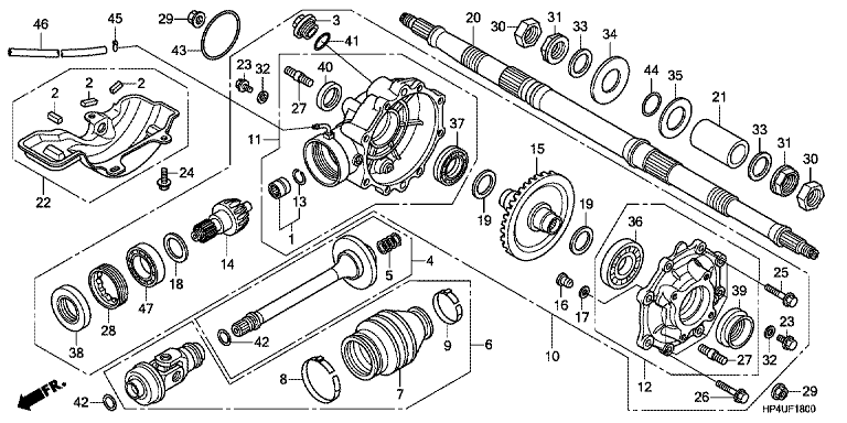 REAR FINAL GEAR