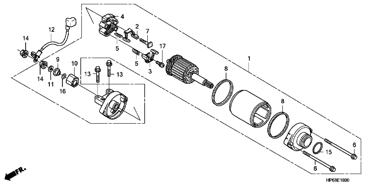 STARTER MOTOR