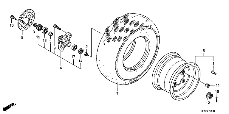 FRONT WHEEL