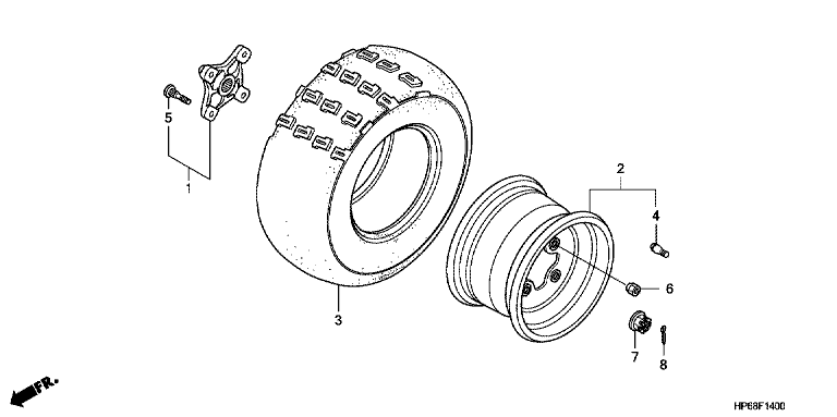 REAR WHEEL