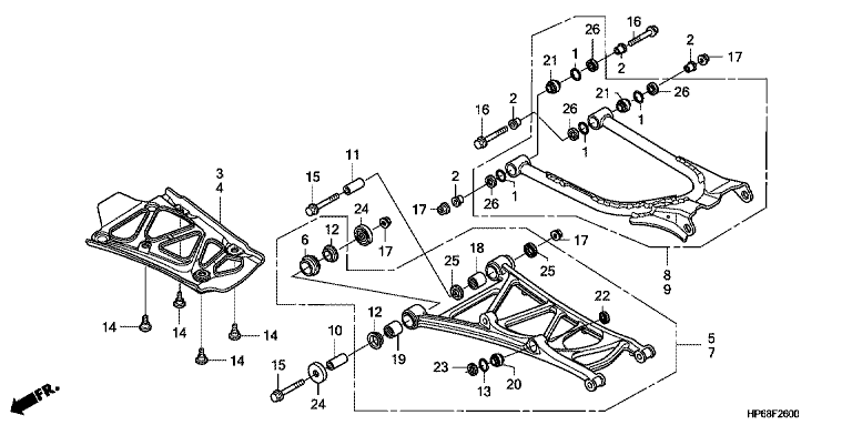 REAR ARM