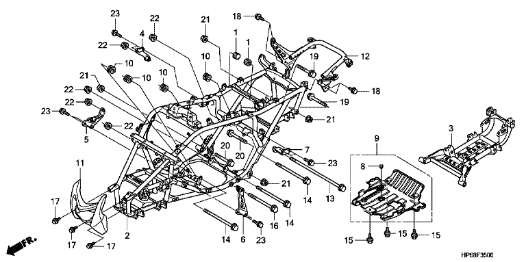 FRAME BODY