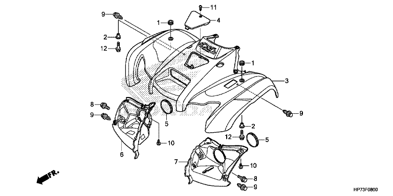 FRONT FENDER
