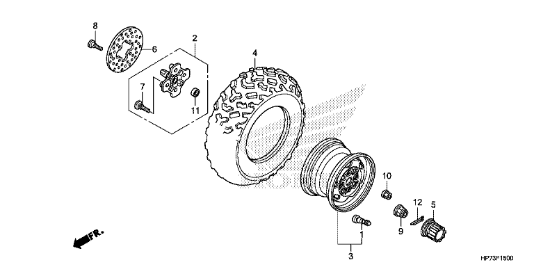 FRONT WHEEL