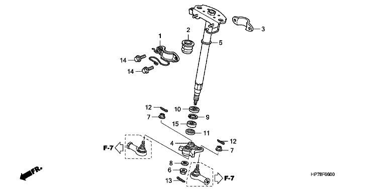 STEERING SHAFT (STD)