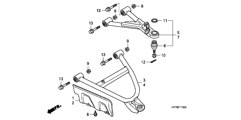 FRONT ARM
