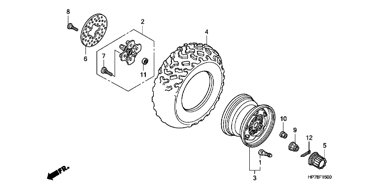 FRONT WHEEL