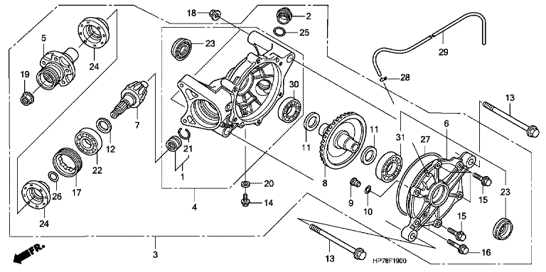 REAR FINAL GEAR