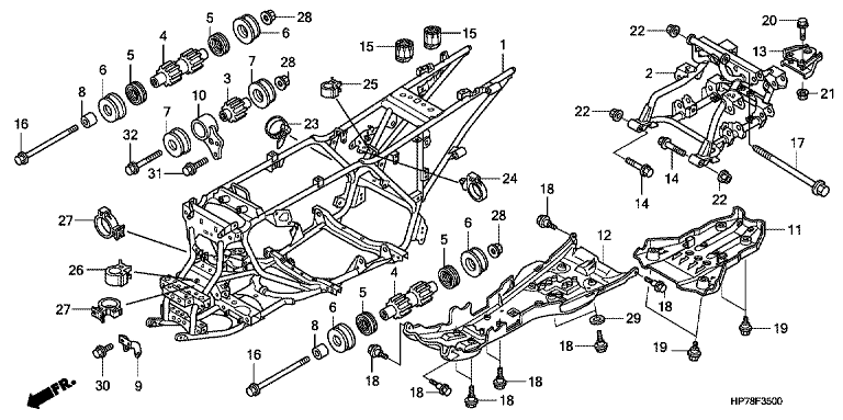 FRAME BODY