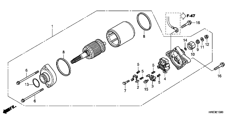 STARTER MOTOR