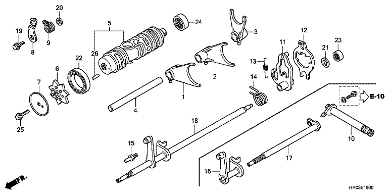 GEAR SHIFT FORK