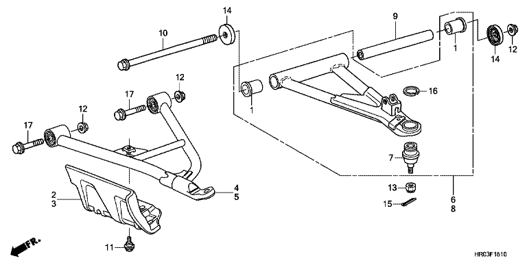 FRONT ARM