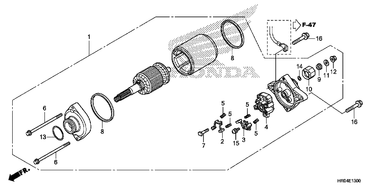 STARTER MOTOR