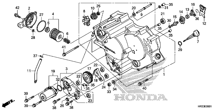 FRONT CRANKCASE COVER (TRX420FE1/FM1/FM2/TE1/TM1)
