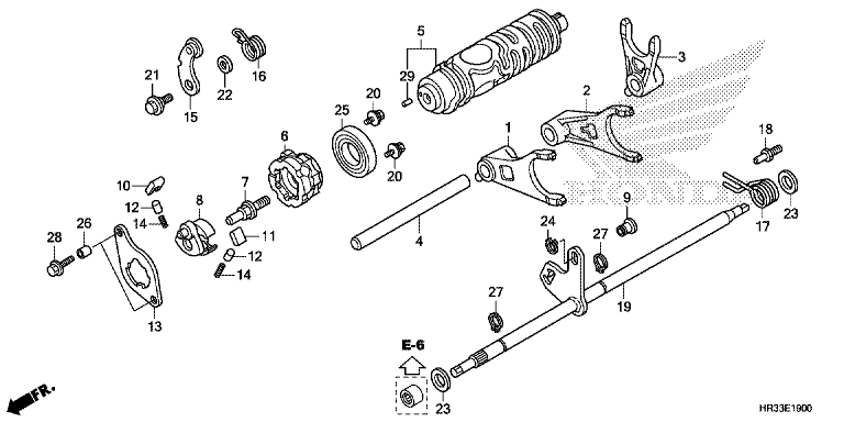 GEARSHIFT FORK (TRX420FA1/FA2)