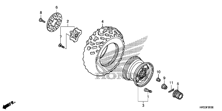 FRONT WHEEL
