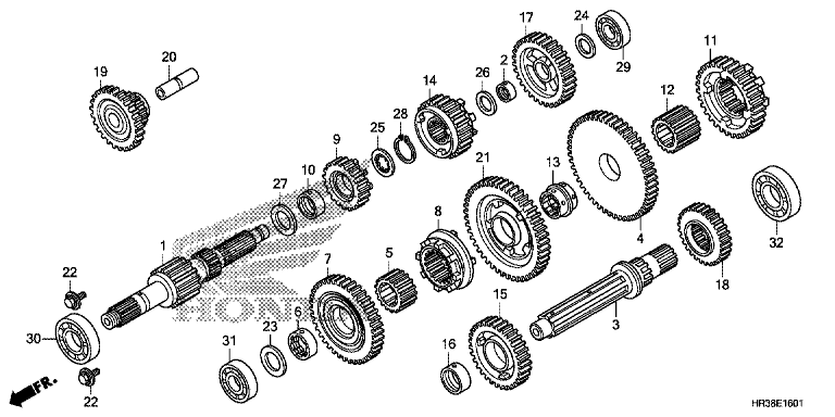 TRANSMISSION (TRX420FE1/FM1/FM2/TE1/TM1)