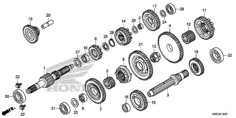 TRANSMISSION (TRX420FE1/FM1/FM2/TE1/TM1)