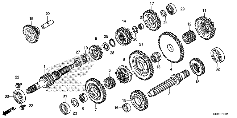 TRANSMISSION (TRX420FE1/FM1/FM2/TE1/TM1)