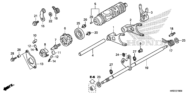 GEARSHIFT FORK (TRX420FA1/FA2)