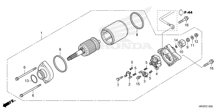 STARTER MOTOR