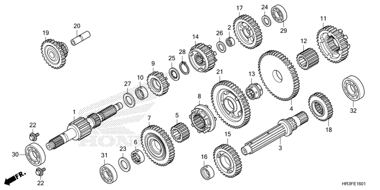 TRANSMISSION (TRX420FE1/FM1/FM2/TE1/TM1)