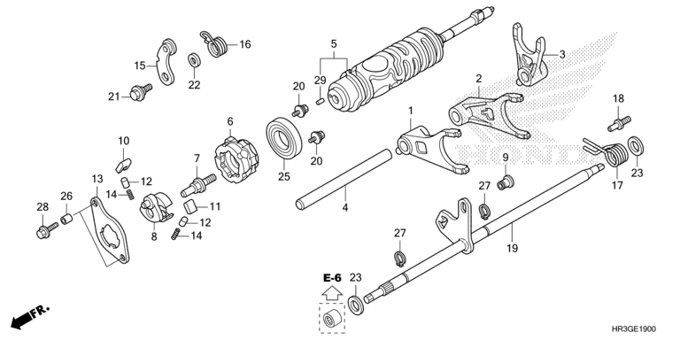 GEARSHIFT FORK (TRX420FA1/FA2)