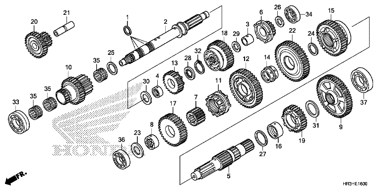 TRANSMISSION (TRX420FA1/FA2)