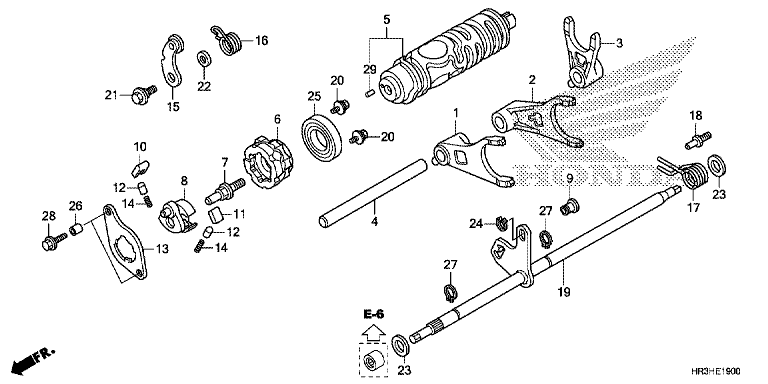 GEARSHIFT FORK (TRX420FA1/FA2)