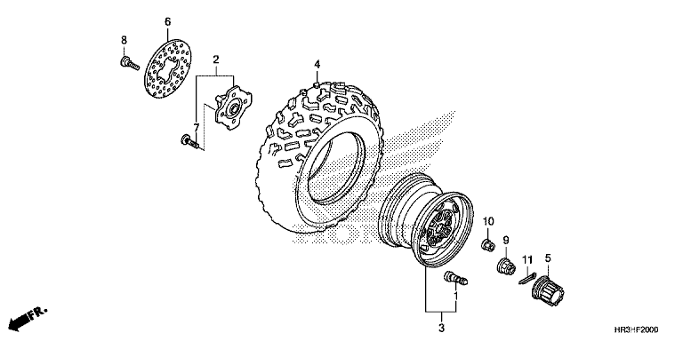 FRONT WHEEL