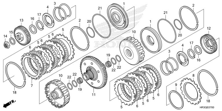 CLUTCH (TRX420FA1/FA2)