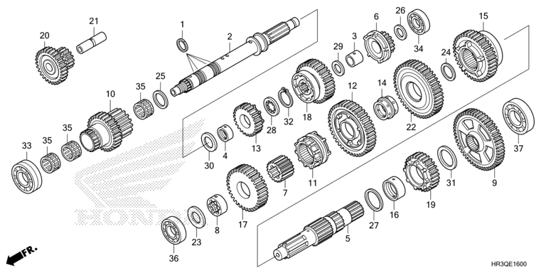TRANSMISSION (TRX420FA1/FA2)