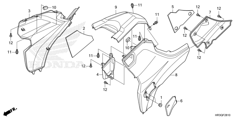SIDE COVER/TANK COVER