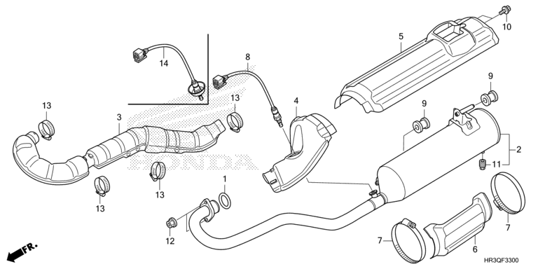 EXHAUST MUFFLER