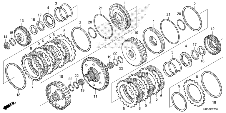 CLUTCH (TRX420FA1/FA2)