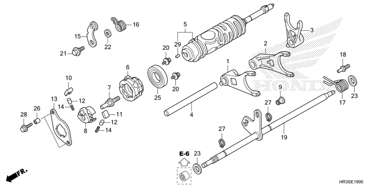 GEARSHIFT FORK (TRX420FA1/FA2)