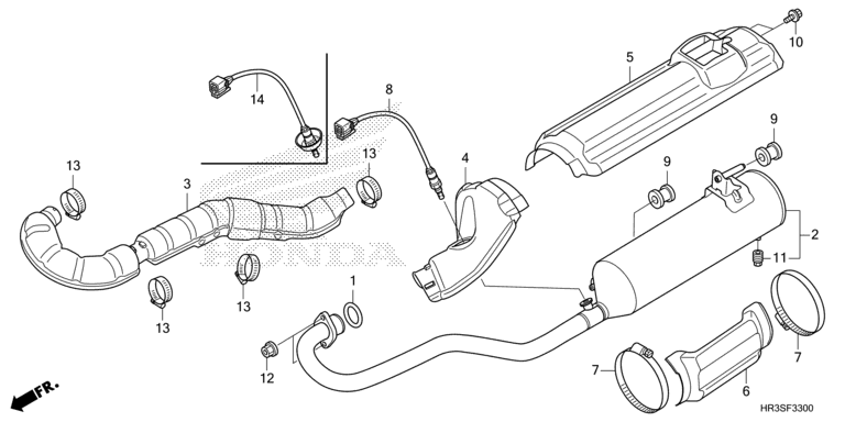 EXHAUST MUFFLER