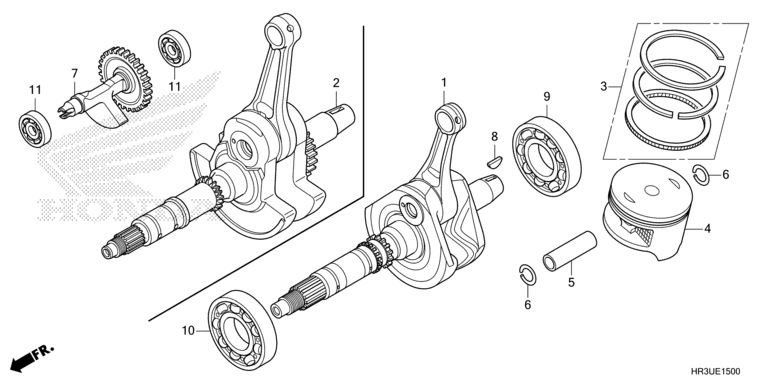 CRANKSHAFT/PISTON